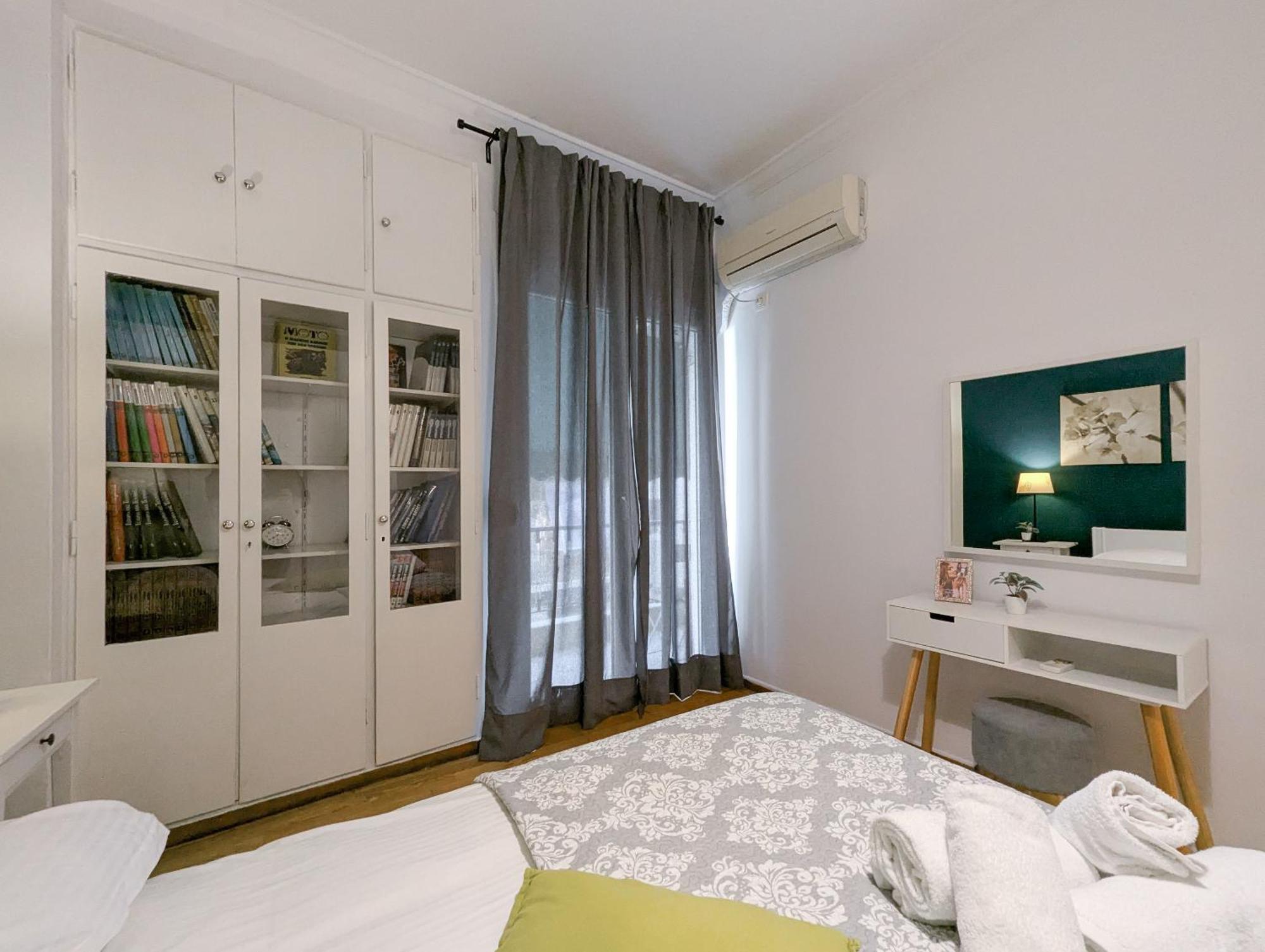 Spacious Apt For 5 Guests Next To Acropolis&Metro 雅典 外观 照片